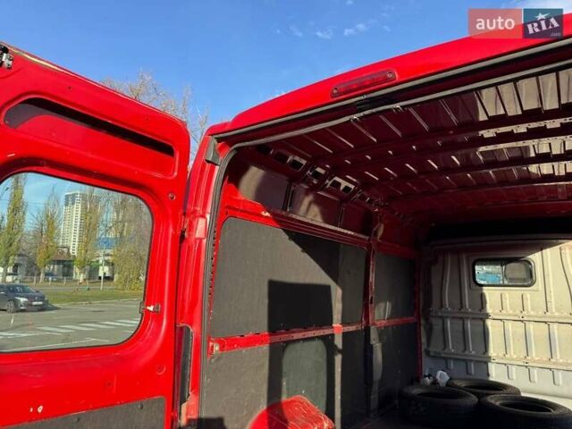Красный Ситроен Jumper, объемом двигателя 2.2 л и пробегом 236 тыс. км за 8800 $, фото 11 на Automoto.ua