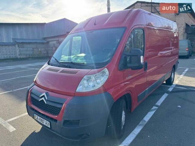 Красный Ситроен Jumper, объемом двигателя 2.2 л и пробегом 236 тыс. км за 8800 $, фото 1 на Automoto.ua