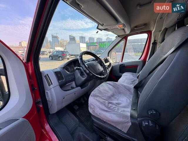 Красный Ситроен Jumper, объемом двигателя 2.2 л и пробегом 236 тыс. км за 8800 $, фото 34 на Automoto.ua