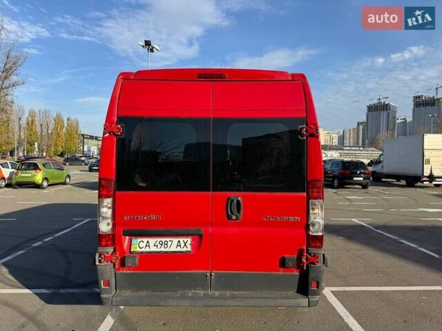 Красный Ситроен Jumper, объемом двигателя 2.2 л и пробегом 236 тыс. км за 8800 $, фото 29 на Automoto.ua