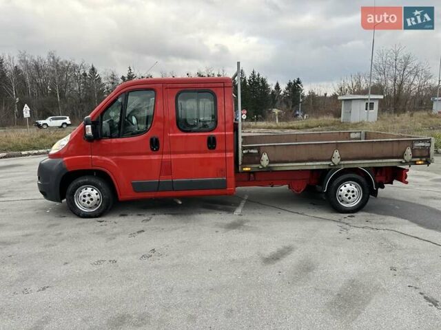 Красный Ситроен Jumper, объемом двигателя 2.2 л и пробегом 116 тыс. км за 12200 $, фото 9 на Automoto.ua