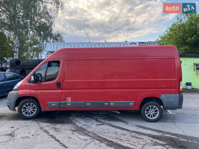 Червоний Сітроен Jumper, об'ємом двигуна 2.2 л та пробігом 335 тис. км за 9200 $, фото 2 на Automoto.ua