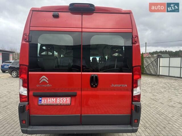 Красный Ситроен Jumper, объемом двигателя 2.2 л и пробегом 431 тыс. км за 23800 $, фото 10 на Automoto.ua