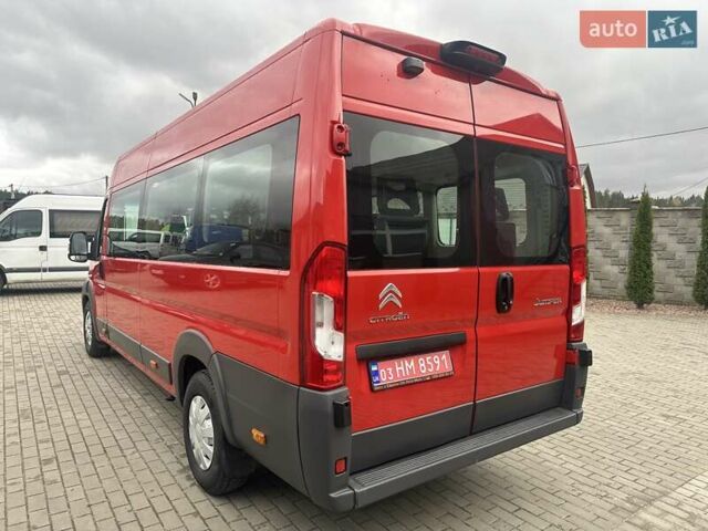 Красный Ситроен Jumper, объемом двигателя 2.2 л и пробегом 431 тыс. км за 23800 $, фото 8 на Automoto.ua