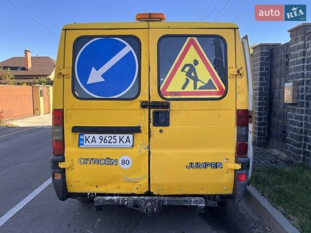 Желтый Ситроен Jumper, объемом двигателя 2.45 л и пробегом 370 тыс. км за 1000 $, фото 2 на Automoto.ua