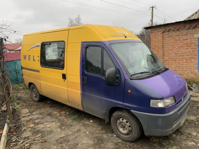 Желтый Ситроен Jumper, объемом двигателя 2.4 л и пробегом 500 тыс. км за 2300 $, фото 1 на Automoto.ua