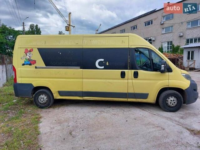 Желтый Ситроен Jumper, объемом двигателя 2 л и пробегом 319 тыс. км за 9700 $, фото 3 на Automoto.ua