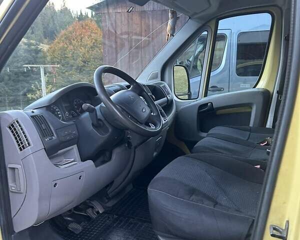 Желтый Ситроен Jumper, объемом двигателя 2.2 л и пробегом 353 тыс. км за 6700 $, фото 1 на Automoto.ua