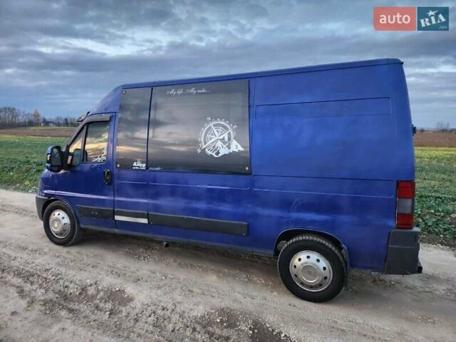 Синий Ситроен Jumper, объемом двигателя 2.4 л и пробегом 256 тыс. км за 3900 $, фото 4 на Automoto.ua