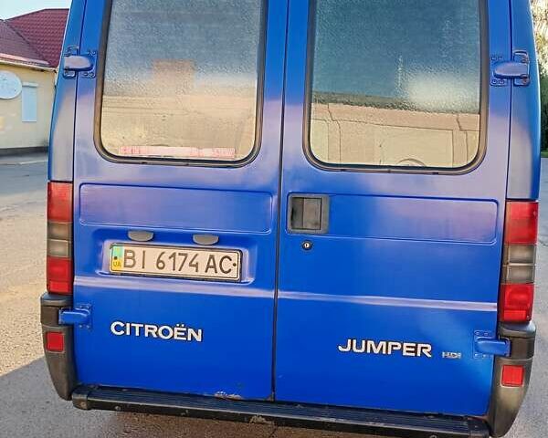 Синий Ситроен Jumper, объемом двигателя 2.8 л и пробегом 415 тыс. км за 10700 $, фото 1 на Automoto.ua