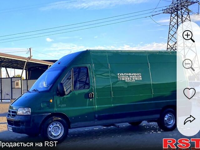 Зеленый Ситроен Jumper, объемом двигателя 2.8 л и пробегом 300 тыс. км за 4800 $, фото 3 на Automoto.ua