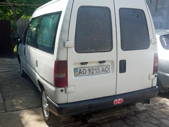 Белый Ситроен Jumpy, объемом двигателя 1.9 л и пробегом 215 тыс. км за 1750 $, фото 1 на Automoto.ua