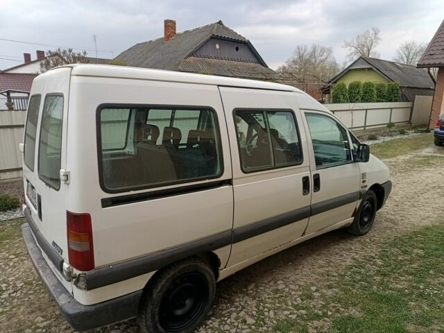 Белый Ситроен Jumpy, объемом двигателя 1.9 л и пробегом 342 тыс. км за 1800 $, фото 2 на Automoto.ua