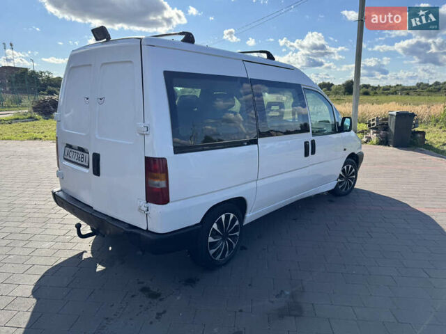 Белый Ситроен Jumpy, объемом двигателя 1.87 л и пробегом 167 тыс. км за 2599 $, фото 2 на Automoto.ua