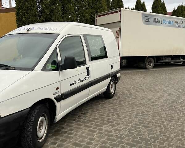 Белый Ситроен Jumpy, объемом двигателя 1.9 л и пробегом 300 тыс. км за 1800 $, фото 2 на Automoto.ua