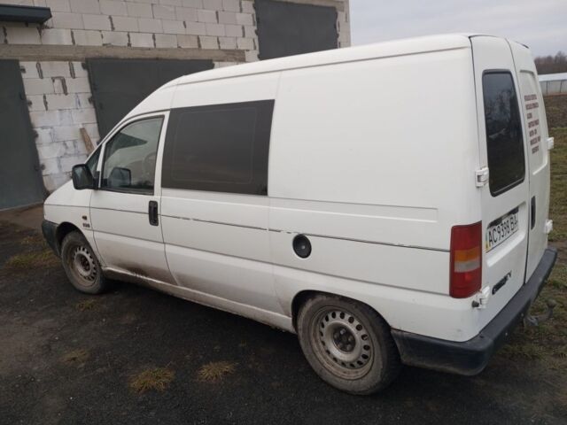Белый Ситроен Jumpy, объемом двигателя 1.9 л и пробегом 340 тыс. км за 3000 $, фото 1 на Automoto.ua