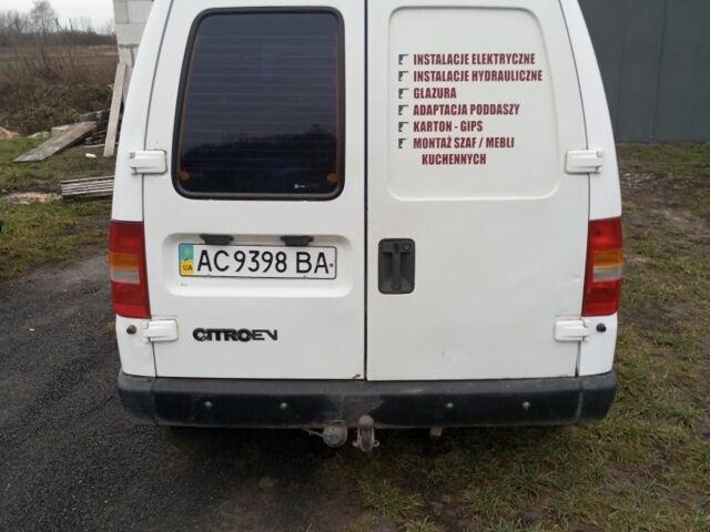 Белый Ситроен Jumpy, объемом двигателя 1.9 л и пробегом 340 тыс. км за 3000 $, фото 2 на Automoto.ua