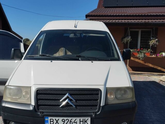 Белый Ситроен Jumpy, объемом двигателя 1.9 л и пробегом 477 тыс. км за 4350 $, фото 8 на Automoto.ua