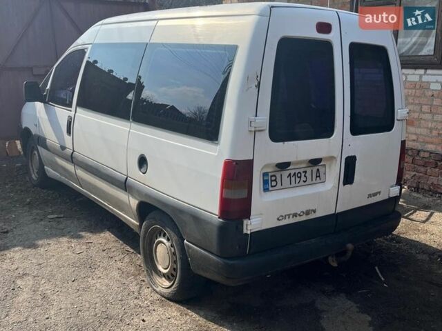 Белый Ситроен Jumpy, объемом двигателя 2 л и пробегом 999 тыс. км за 2200 $, фото 1 на Automoto.ua