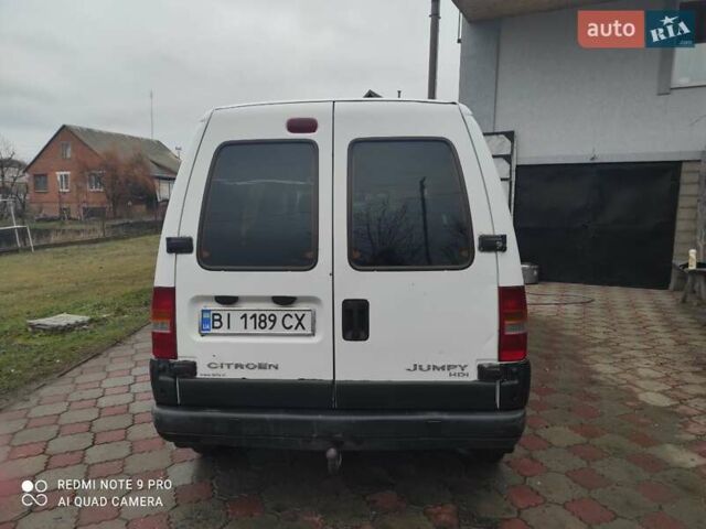 Белый Ситроен Jumpy, объемом двигателя 2 л и пробегом 291 тыс. км за 4400 $, фото 12 на Automoto.ua
