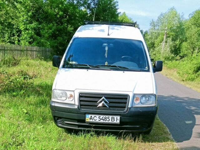 Белый Ситроен Jumpy, объемом двигателя 2 л и пробегом 260 тыс. км за 4700 $, фото 1 на Automoto.ua