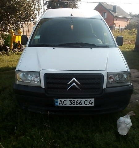 Белый Ситроен Jumpy, объемом двигателя 1.9 л и пробегом 340 тыс. км за 5000 $, фото 3 на Automoto.ua