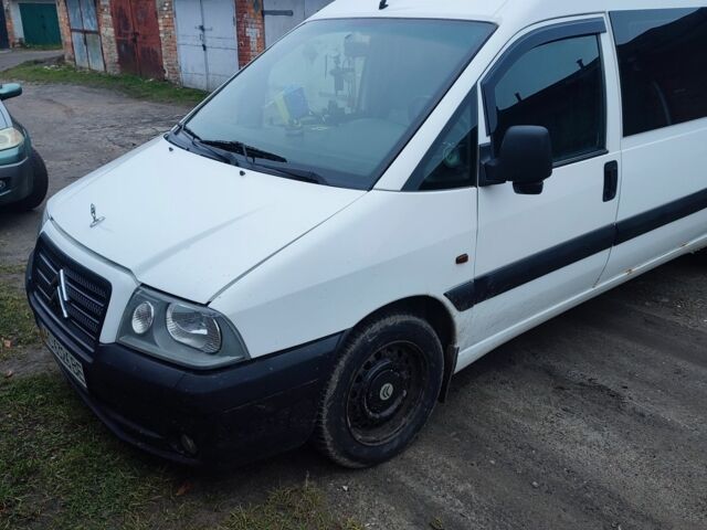 Белый Ситроен Jumpy, объемом двигателя 2 л и пробегом 120 тыс. км за 4062 $, фото 5 на Automoto.ua