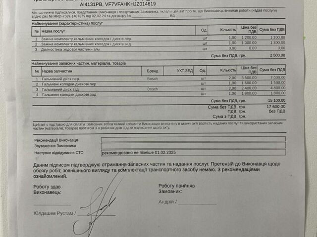 Белый Ситроен Jumpy, объемом двигателя 2 л и пробегом 307 тыс. км за 13000 $, фото 20 на Automoto.ua
