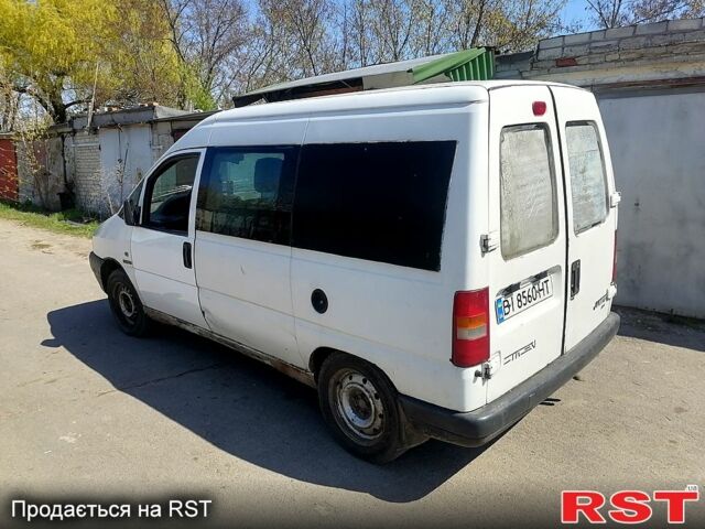 Белый Ситроен Jumpy, объемом двигателя 2 л и пробегом 270 тыс. км за 2200 $, фото 5 на Automoto.ua