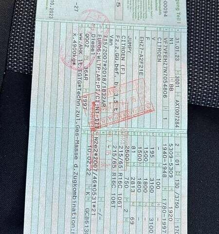 Чорний Сітроен Jumpy, об'ємом двигуна 2 л та пробігом 48 тис. км за 28000 $, фото 11 на Automoto.ua