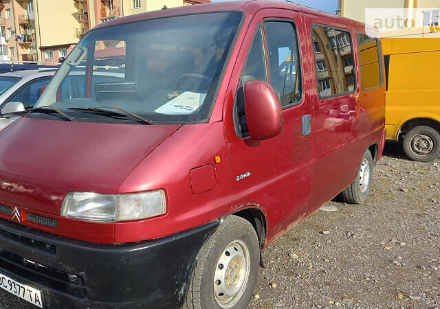 Красный Ситроен Jumpy, объемом двигателя 2.8 л и пробегом 320 тыс. км за 3100 $, фото 1 на Automoto.ua