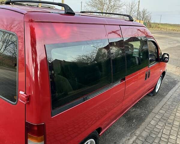 Червоний Сітроен Jumpy, об'ємом двигуна 2 л та пробігом 297 тис. км за 3650 $, фото 31 на Automoto.ua