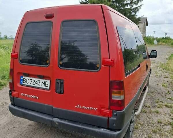 Красный Ситроен Jumpy, объемом двигателя 1.87 л и пробегом 323 тыс. км за 4200 $, фото 16 на Automoto.ua