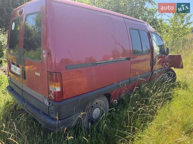Червоний Сітроен Jumpy, об'ємом двигуна 2 л та пробігом 400 тис. км за 1200 $, фото 2 на Automoto.ua