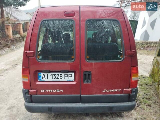 Красный Ситроен Jumpy, объемом двигателя 2 л и пробегом 179 тыс. км за 5300 $, фото 3 на Automoto.ua