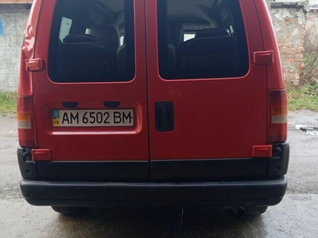 Червоний Сітроен Jumpy, об'ємом двигуна 1.9 л та пробігом 270 тис. км за 2750 $, фото 2 на Automoto.ua