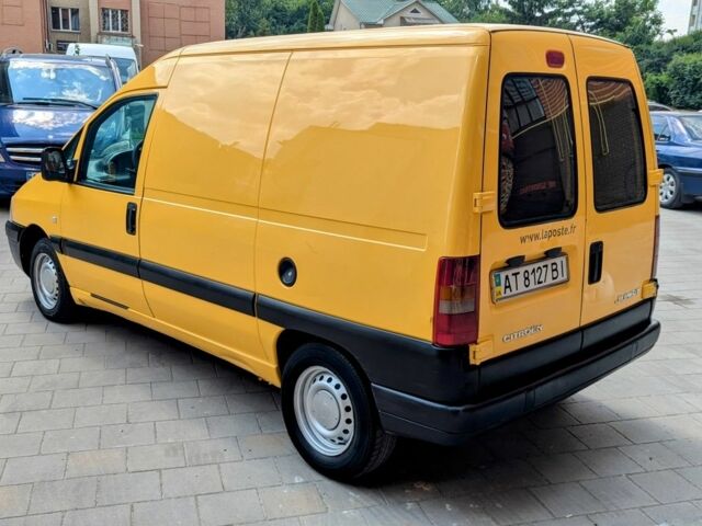 Желтый Ситроен Jumpy, объемом двигателя 1.9 л и пробегом 268 тыс. км за 3590 $, фото 2 на Automoto.ua