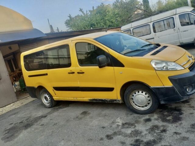 Желтый Ситроен Jumpy, объемом двигателя 1.6 л и пробегом 265 тыс. км за 5850 $, фото 1 на Automoto.ua