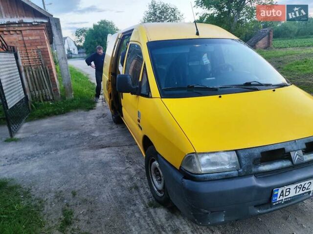 Жовтий Сітроен Jumpy, об'ємом двигуна 1.91 л та пробігом 300 тис. км за 2300 $, фото 5 на Automoto.ua
