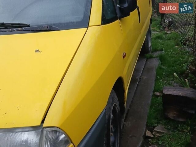 Желтый Ситроен Jumpy, объемом двигателя 2 л и пробегом 290 тыс. км за 2500 $, фото 2 на Automoto.ua