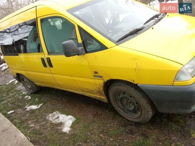 Жовтий Сітроен Jumpy, об'ємом двигуна 2 л та пробігом 650 тис. км за 2500 $, фото 3 на Automoto.ua
