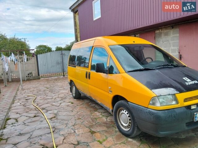 Желтый Ситроен Jumpy, объемом двигателя 1.9 л и пробегом 337 тыс. км за 2999 $, фото 5 на Automoto.ua