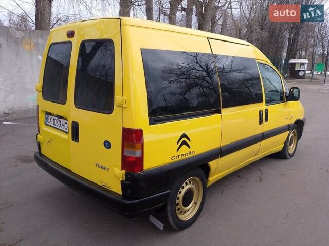 Жовтий Сітроен Jumpy, об'ємом двигуна 2 л та пробігом 339 тис. км за 3099 $, фото 4 на Automoto.ua