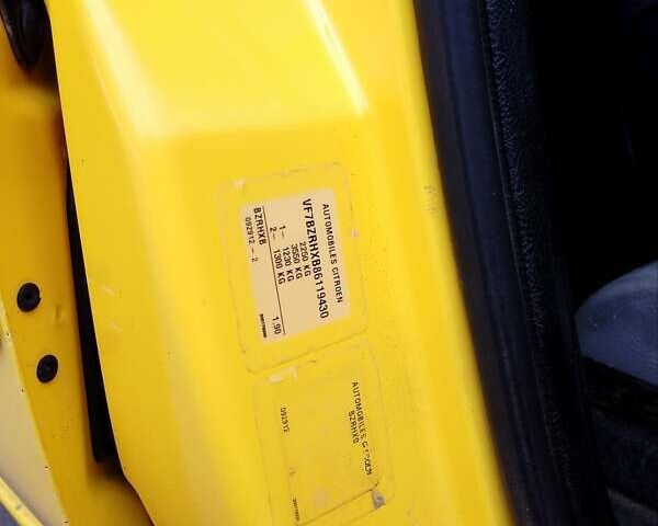 Жовтий Сітроен Jumpy, об'ємом двигуна 2 л та пробігом 339 тис. км за 3099 $, фото 32 на Automoto.ua