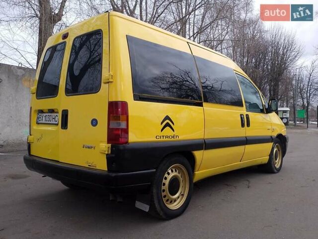Жовтий Сітроен Jumpy, об'ємом двигуна 2 л та пробігом 339 тис. км за 3099 $, фото 13 на Automoto.ua