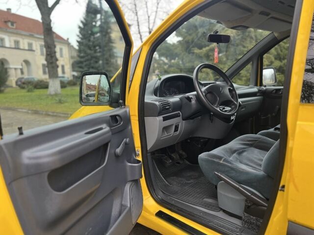 Жовтий Сітроен Jumpy, об'ємом двигуна 1.9 л та пробігом 311 тис. км за 3450 $, фото 19 на Automoto.ua