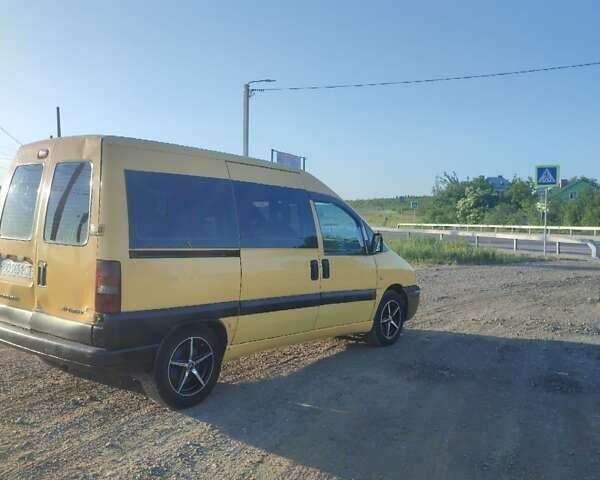 Жовтий Сітроен Jumpy, об'ємом двигуна 1.9 л та пробігом 276 тис. км за 4100 $, фото 14 на Automoto.ua