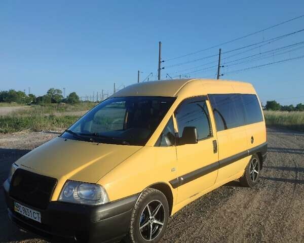 Жовтий Сітроен Jumpy, об'ємом двигуна 1.9 л та пробігом 276 тис. км за 4100 $, фото 4 на Automoto.ua