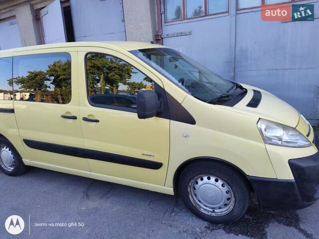 Жовтий Сітроен Jumpy, об'ємом двигуна 1.6 л та пробігом 248 тис. км за 4900 $, фото 8 на Automoto.ua