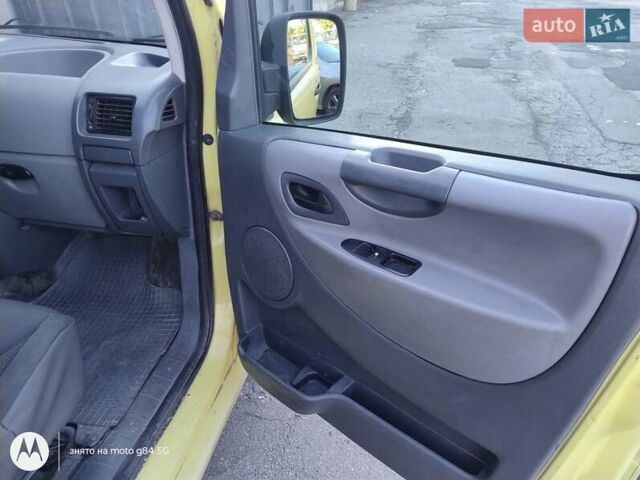 Жовтий Сітроен Jumpy, об'ємом двигуна 1.6 л та пробігом 257 тис. км за 4900 $, фото 5 на Automoto.ua